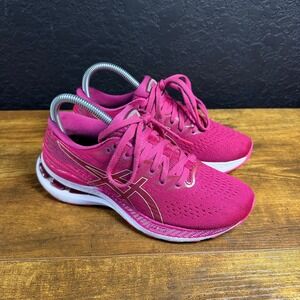 ASICS Gel-Kayano 28 1012B047 Pink Synthetic Mesh Running Shoes Womens Size 6
